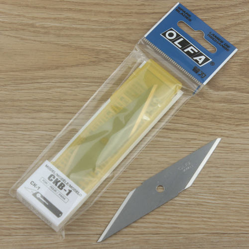 OLFA爱利华双头刀刃厚刀片很锋利