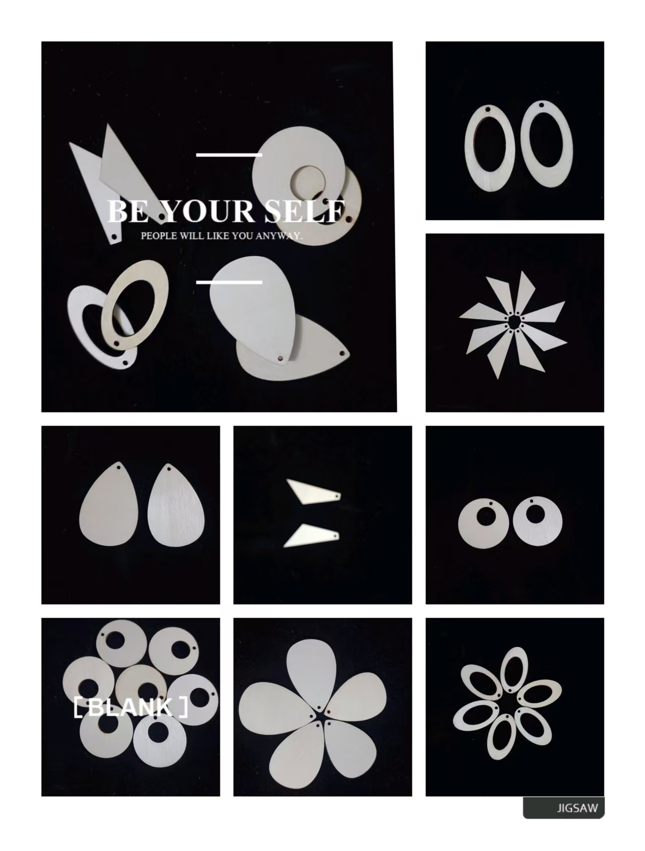 木胎耳环吊坠漆器大漆艺漆画螺钿金缮微瑕学生DIY订制