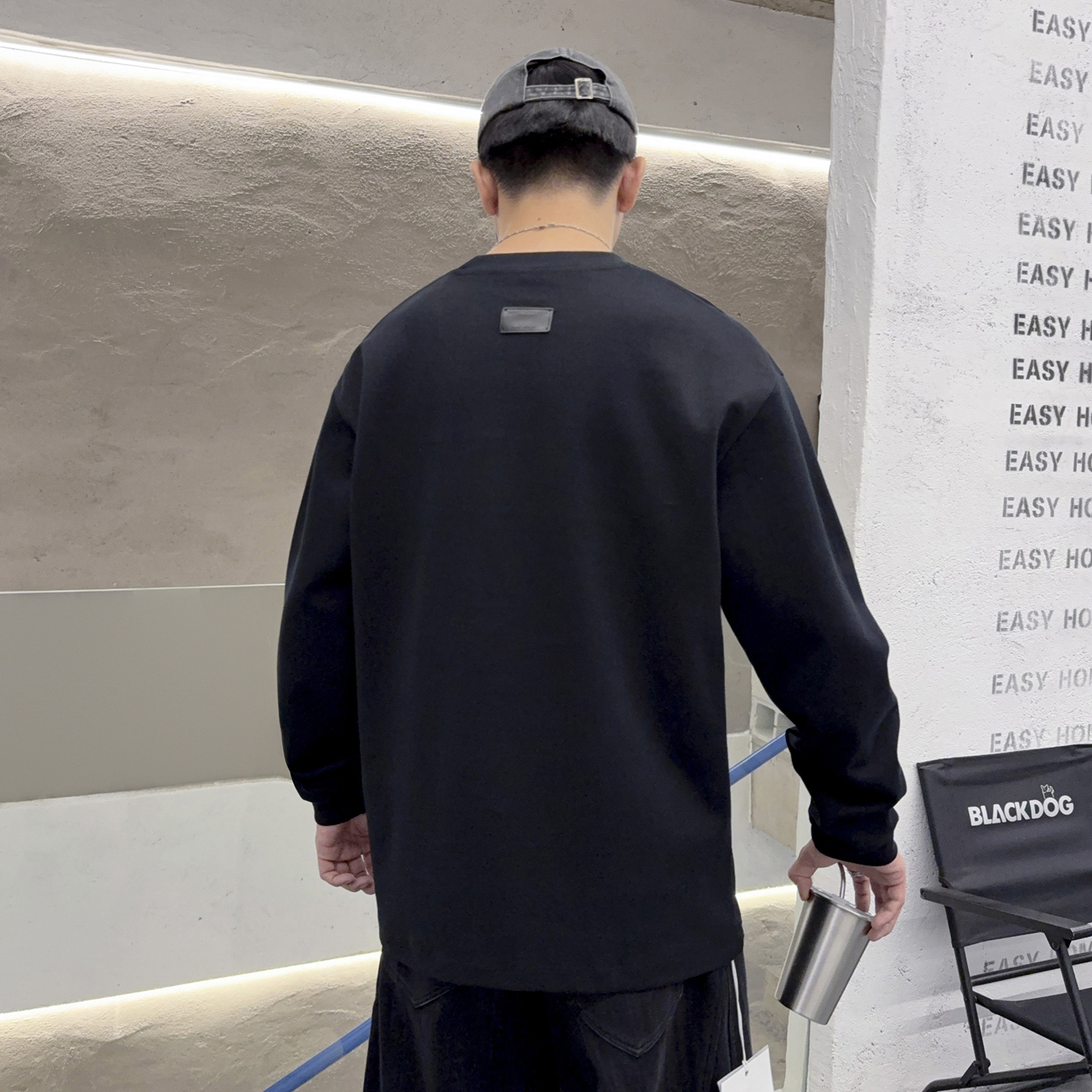 冬季潮流基础款百搭潮流圆领卫衣