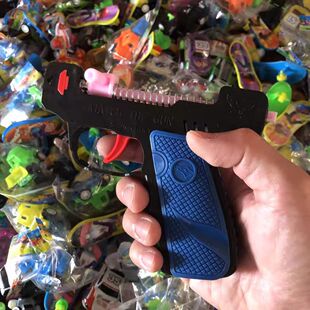80后怀旧火柴枪玩具年货摆摊爆款2.5一把20把一包儿童玩具枪经典