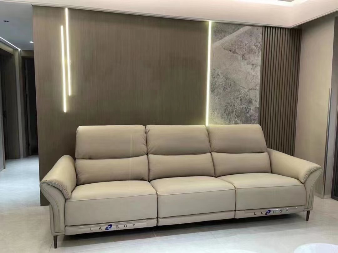 头层牛皮电动功能沙发LAZBOY152