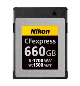 原装尼康CFexpress 660G Z9 Z72 Z62存储卡 MC-CF660G内存卡xqd