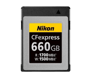660G Z72 Z62存储卡 CF660G内存卡xqd 原装 尼康CFexpress