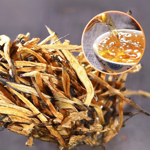 初晓凤庆红茶特级大金芽半斤装