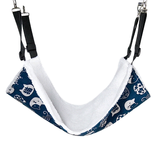 猫咪吊床笼子用猫吊床挂窝猫秋千加绒悬挂式猫窝吊篮挂床宠物吊窝