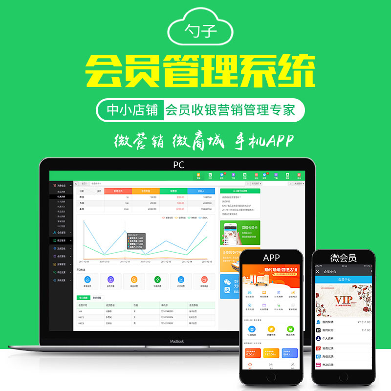 会员卡管理系统一体机美发