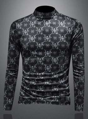 2025秋冬新款 轻奢品质半高领双面绒打底衫 D320-88343-P100