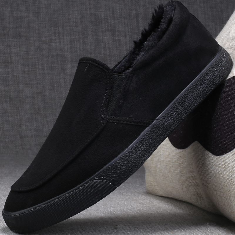 懒人加厚软底青年休闲老北京布鞋