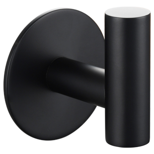 厨房免打孔挂钩浴室卫生间毛巾粘钩单钩贴钩不锈钢免钉钩