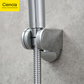 塑料花洒座手持花洒墙座莲蓬头座子喷头固定座淋浴花洒支架配件