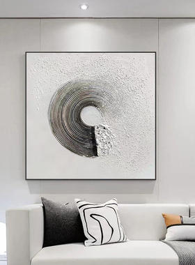 床头挂画黑白米奇装饰画北欧简约餐厅潮流客厅ins风卧室高级挂画