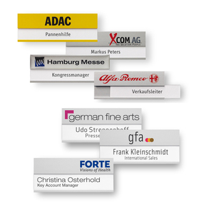 胸牌定制logo工牌定做铝合金工号牌办公员工牌姓名牌磁铁别针UV印刷保险银行医院汽车4S公司销售店员形象牌