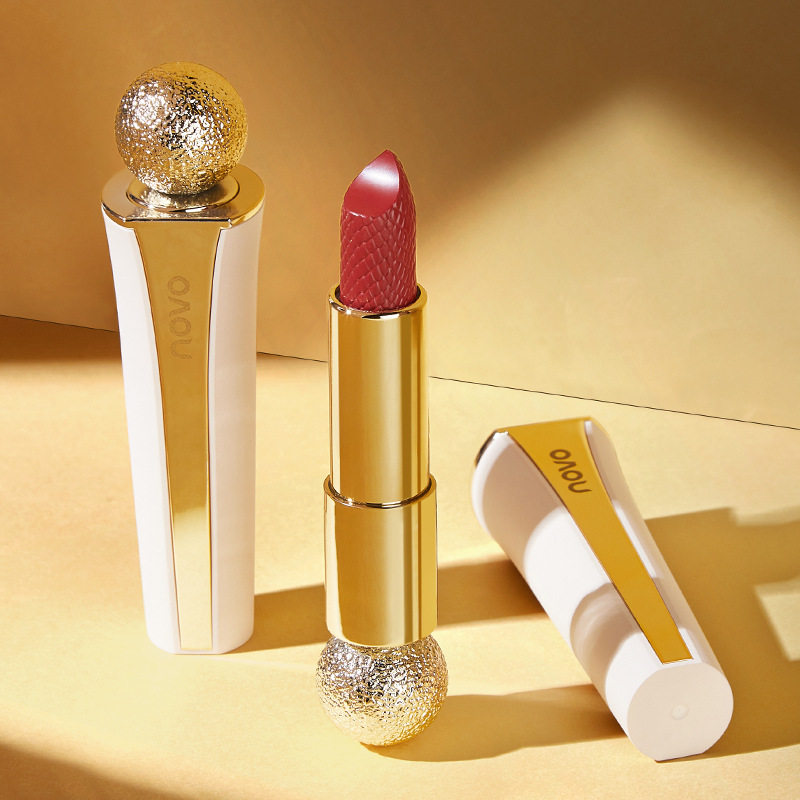 珀莱雅奢宠诱惑丝绒口红哑光雾面不拔干显白持妆防水汗不沾杯唇膏