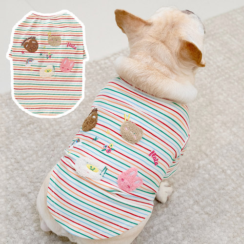 狗狗衣服宠物春秋装法斗打底衫