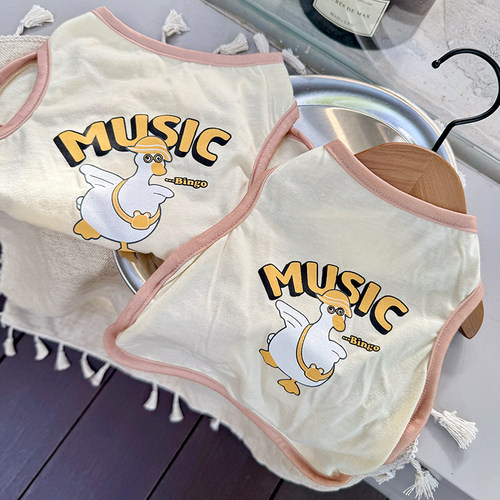 透气的狗狗夏季背心宠物透气衣服