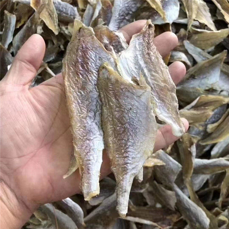 汕尾马宫 野生划鱼脯【去骨】小黄花鱼干 海鲜特产 淡晒干货500g