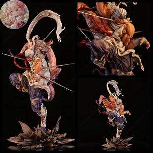 火影忍者gk铁幕八尾奇拉比卡卡西雷切共鸣第五款手办模型摆件摆设