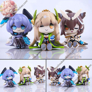 明日方舟Q版霍尔海雅淬羽赫默缪尔赛思手办动漫二次元模型摆件