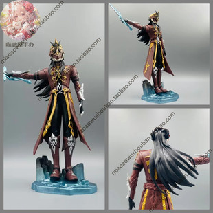 原神游戏周边队长卡皮塔诺瑟雷恩天柱骑士模型二次元摆件盒装手办