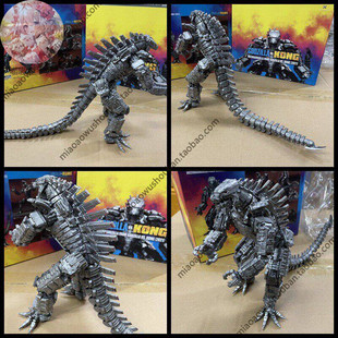 2022机械哥斯拉手办电影大战金刚基多拉关节可动王者恐龙盒装摆件