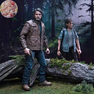 neca最后的生还者美国末日乔尔艾莉双人套装关节可动手办游戏模型