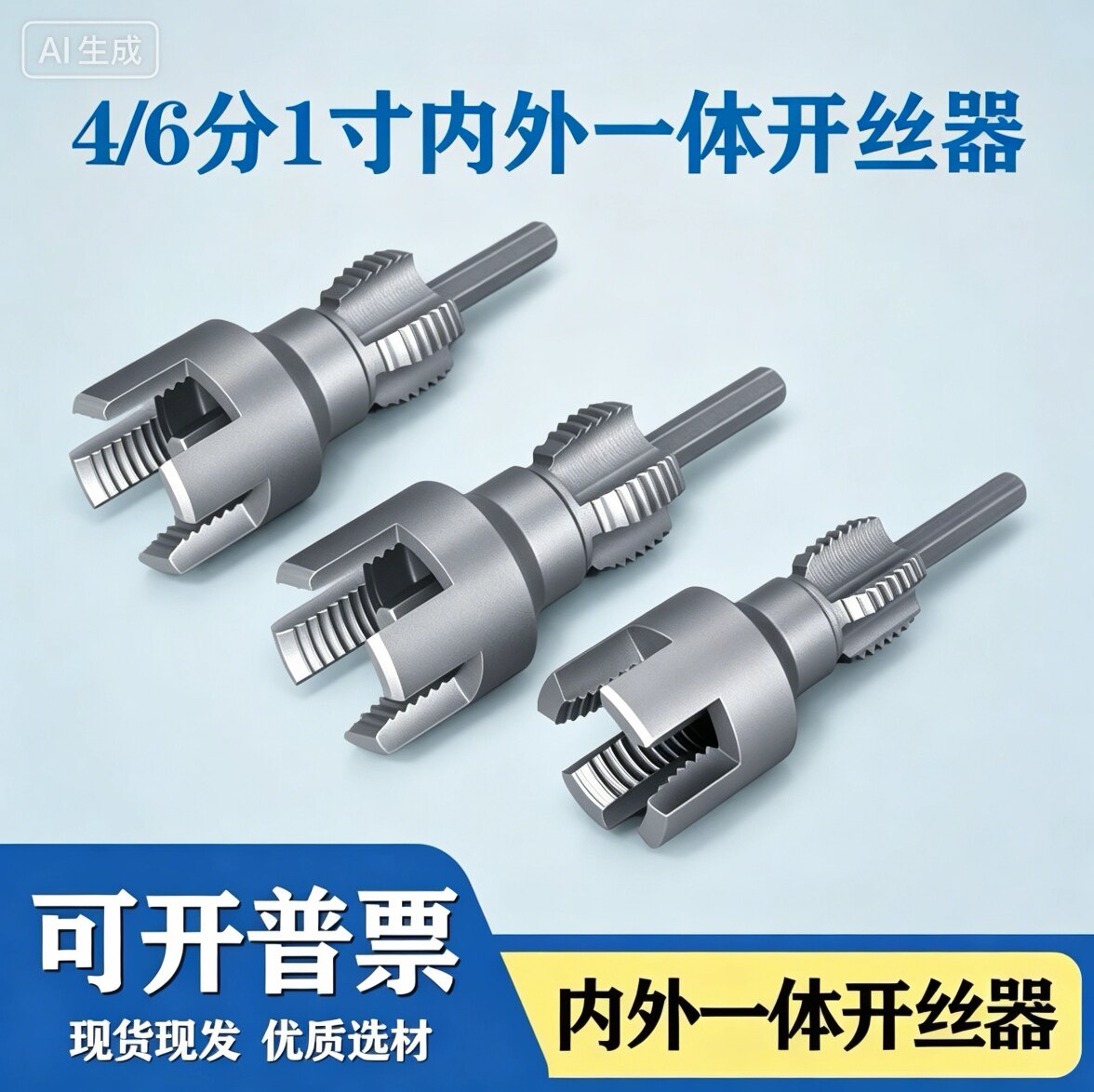 电动套丝器合金钢内外开丝器