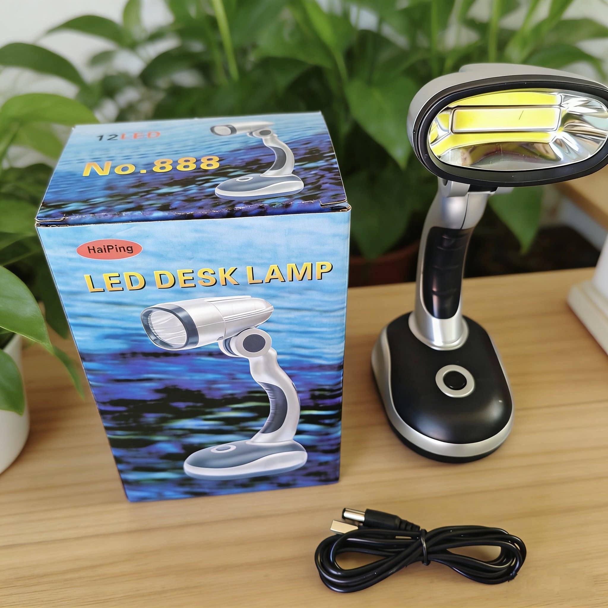 12-LED护眼台灯USB插电露营图片