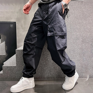 Y-3潮牌夏薄款运动裤Y3速干小脚长裤暗黑山本耀司男士宽松休闲裤B