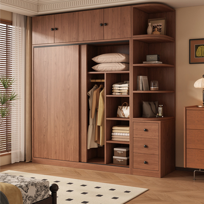 衣柜家用卧室中古风2025新款爆款