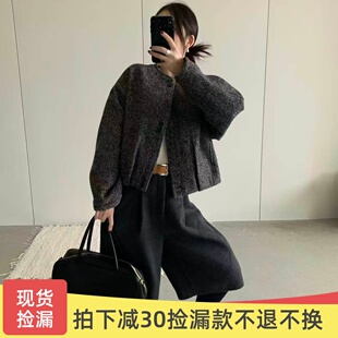 【清仓不退换】QIQI绮绮家~95羊毛夹棉外套20596【杭州意法ENXI】