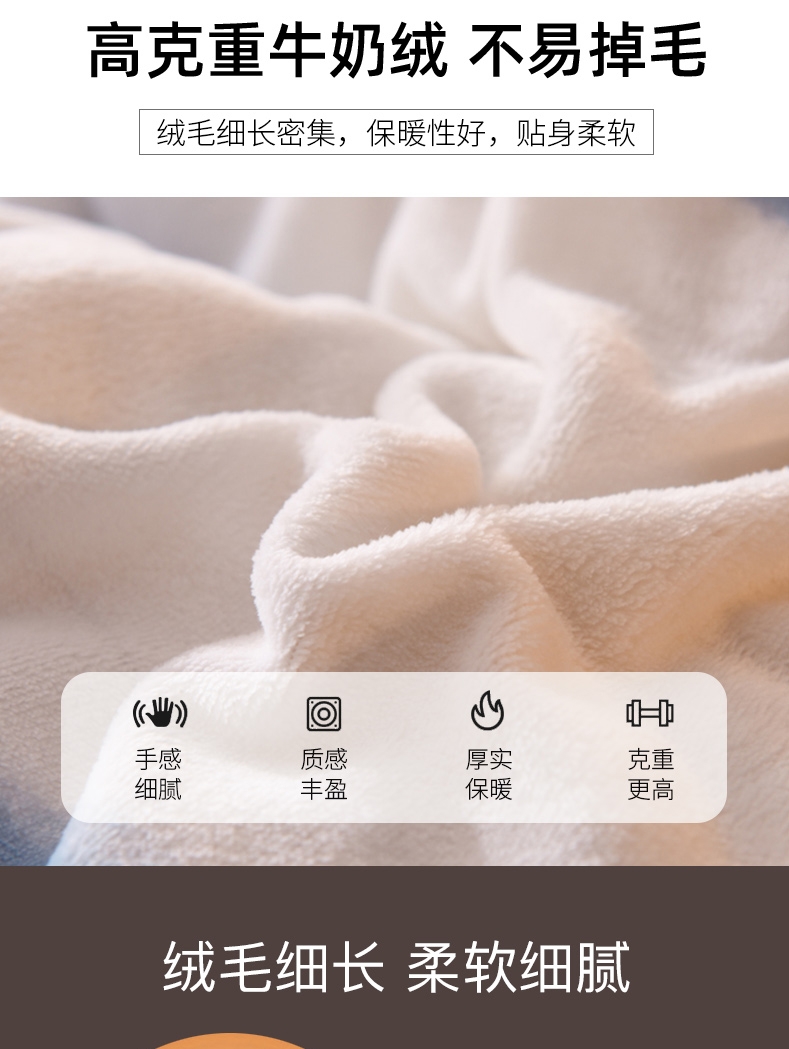床笠冬款牛奶绒冬天加绒毛绒绒面定制尺寸儿童加厚珊瑚绒床罩单件