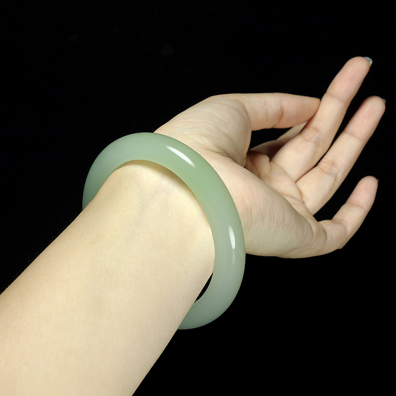 HEHEMEIYU Xinjiang Nephrite  Cuiqing Bracelet lady Clear water Bracelet child Safety certificatein the Jewelry/Diamond/Jade/Gold , And nephrite , Bracelets  category - from Buy2taobao.com to provide professional Taobao agent buy service