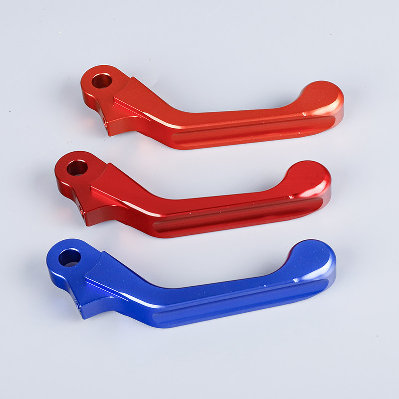 越野摩托车通用防摔折叠离合把刹车把改装小把手柄离合刹车零件