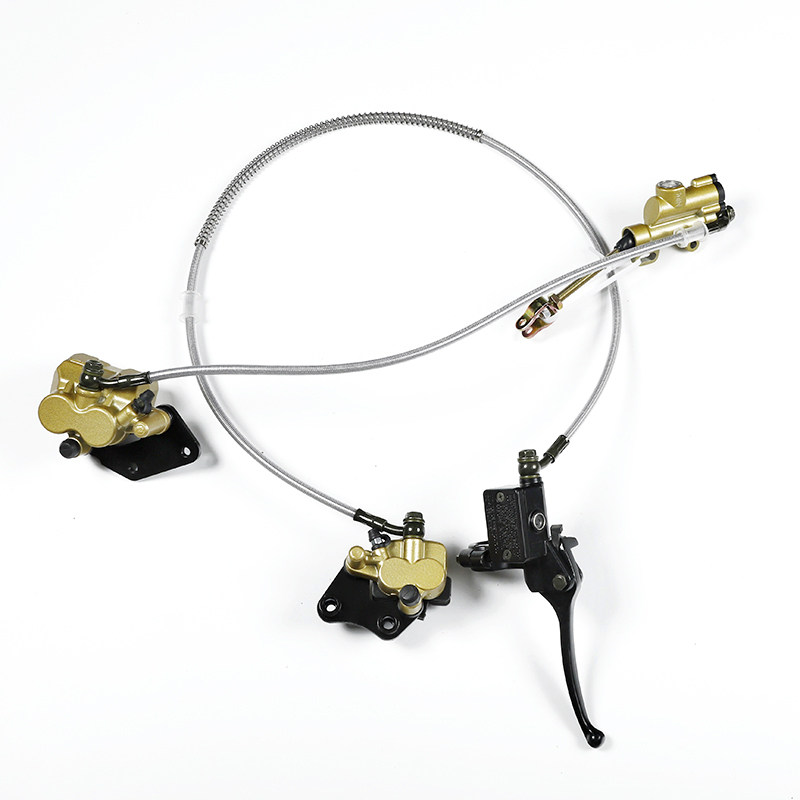 阿波罗越野摩托车配件110CC小高赛 后刹车泵上下泵总成后碟刹包邮