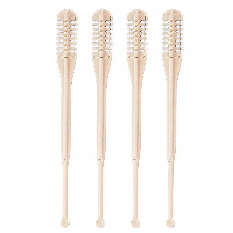 双面旋转鼻毛修剪器手动便携去鼻毛神器实用男士鼻孔剃小剪刀