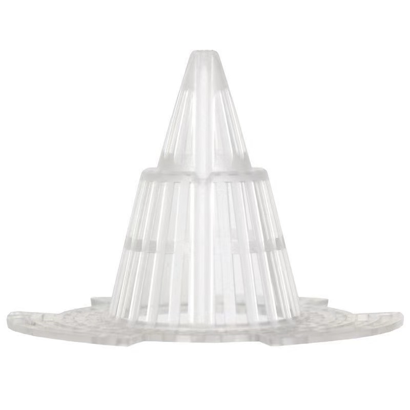 新款锥形火山垫片兰花塑料网沥水透气防烂根多肉花盆底垫网格实用