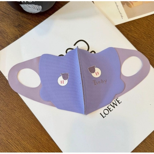 秋冬儿童保暖口罩卡通可爱防风实用萌趣多色选