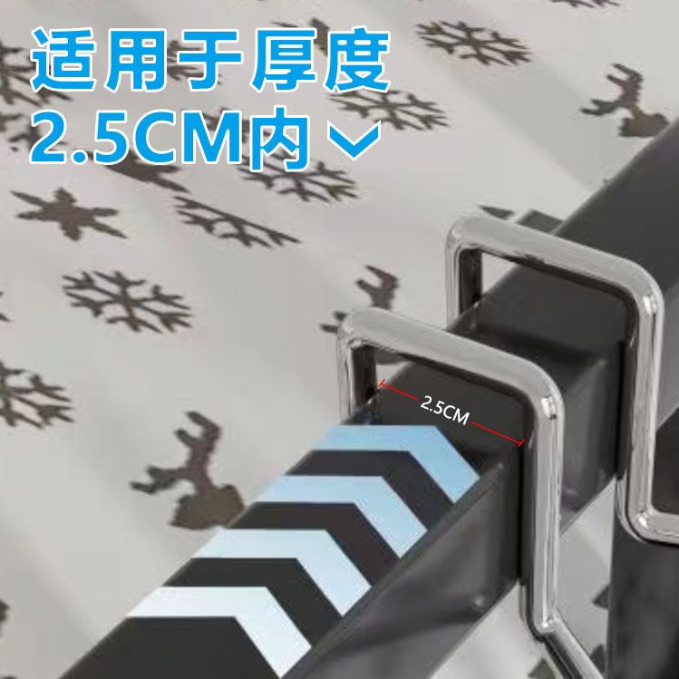 不锈钢晾鞋架室外阳台防盗窗挂鞋钩架子衣架凉晒鞋挂钩多用途设计