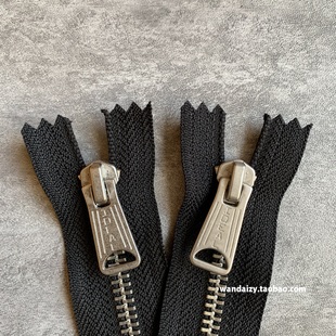 IDEAL 12 理想 复古 白铜 5#号拉链 闭尾 15/20/30cm