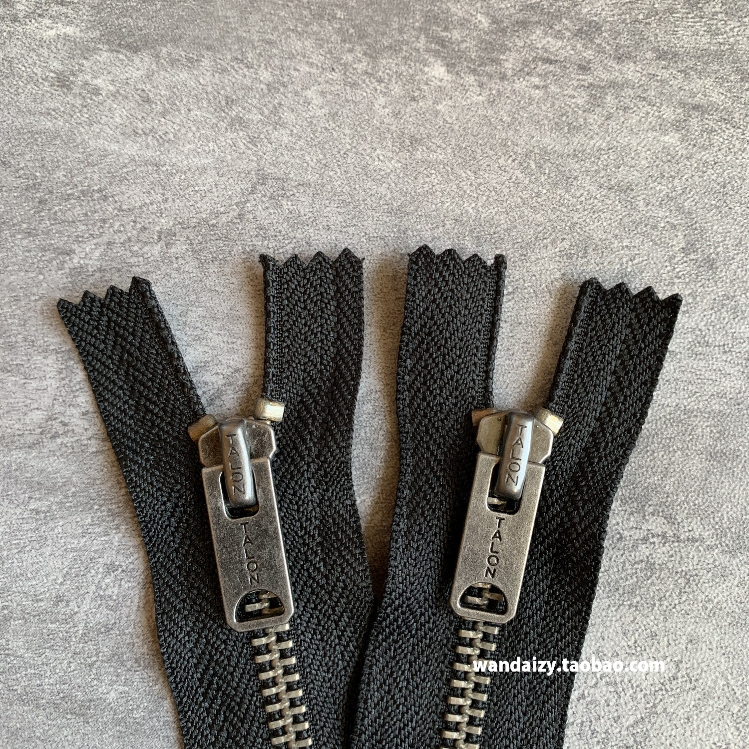 talon 09 泰龙/泰隆 复古古银做旧 5#号拉链 闭尾 15/20/30cm