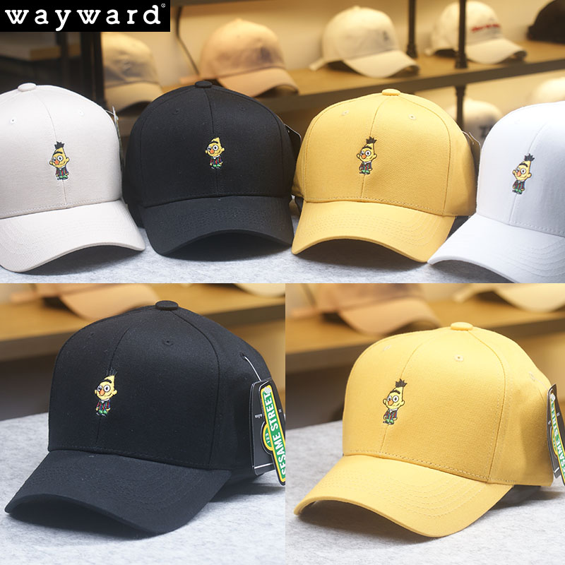 韩国wayward现货同款刺绣款帽