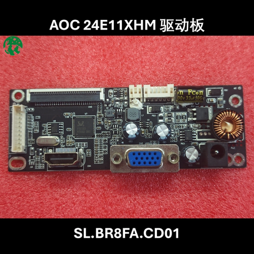 AOC 24E11XHM 驱动板 主板 SL.BR8FA.CD01 22E1HM 原装电源一体板