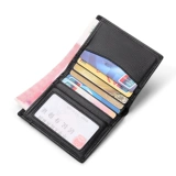 Универсальный чехол для водительских прав подходит для мужчин и женщин, ультратонкий картхолдер, из натуральной кожи