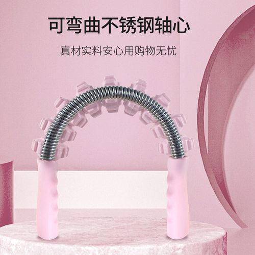 可弯曲狼牙棒手持瑜伽健身按滚轮腿部筋膜肌肉放松按棒厂家