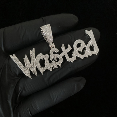 字母街头风配饰珠宝吊坠定制