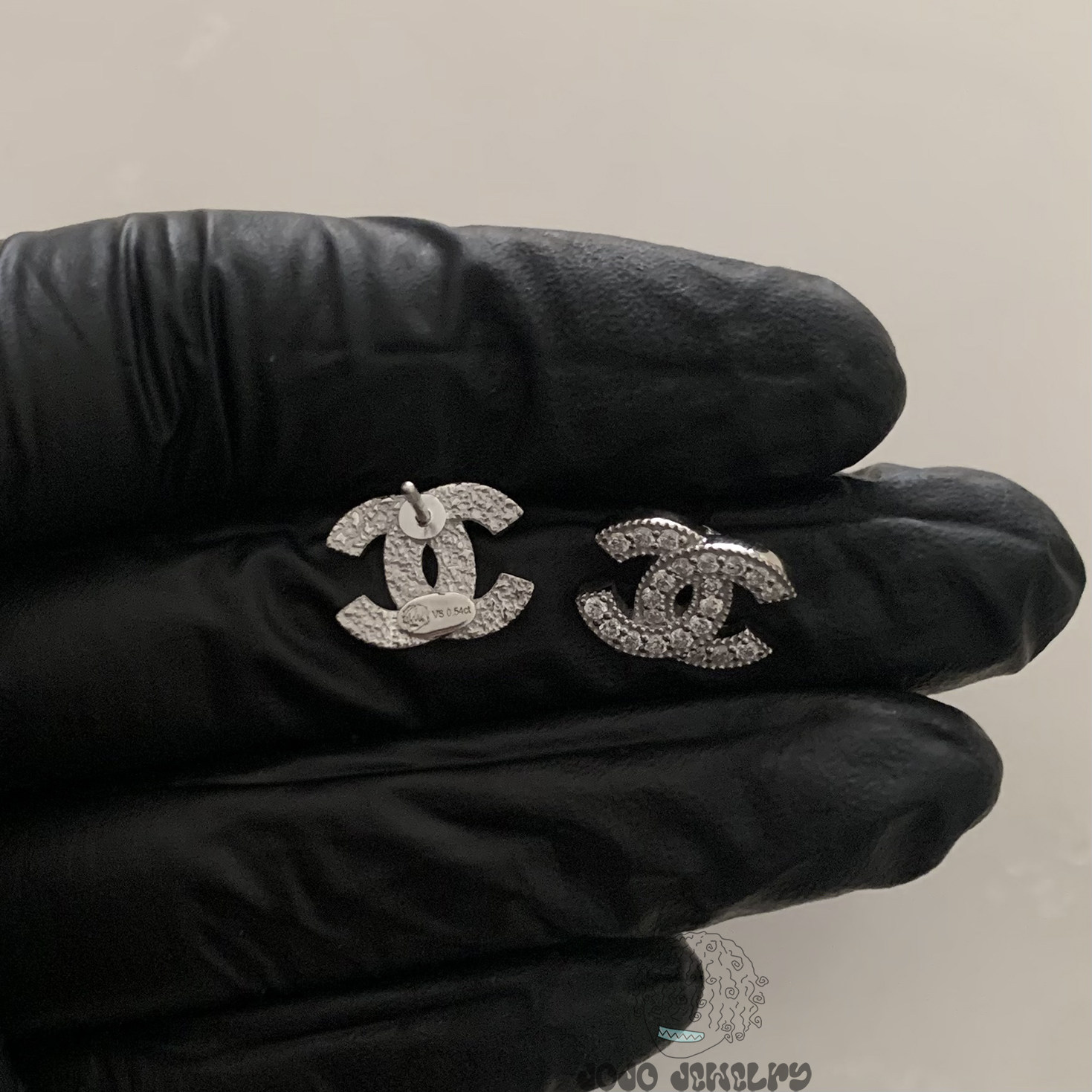 字母C耳钉培育钻Lab Diamond实验室钻石VS镶嵌耳环配饰嘻哈hiphop,饰品/流行首饰/时尚饰品新,银饰耳饰,淘宝优惠券,粉丝福利购,淘宝优惠卷