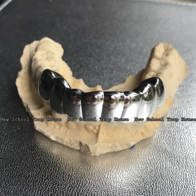 925银金牙套定制嘻哈珠宝Grillz