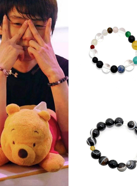 天然石男女水晶玛瑙时尚百搭