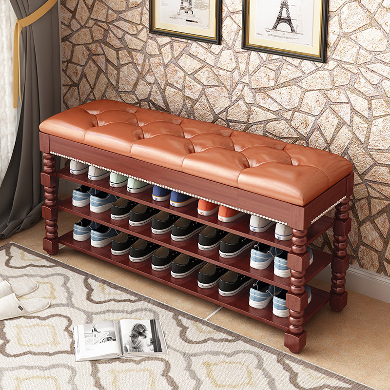 红茗轩实木鞋架简易家用多层可坐鞋柜家用门口收纳欧式储物鞋架子在类目 住宅家具, 架类, 鞋架中 - 来自Buy2taobao.com提供专业的淘宝代购服务