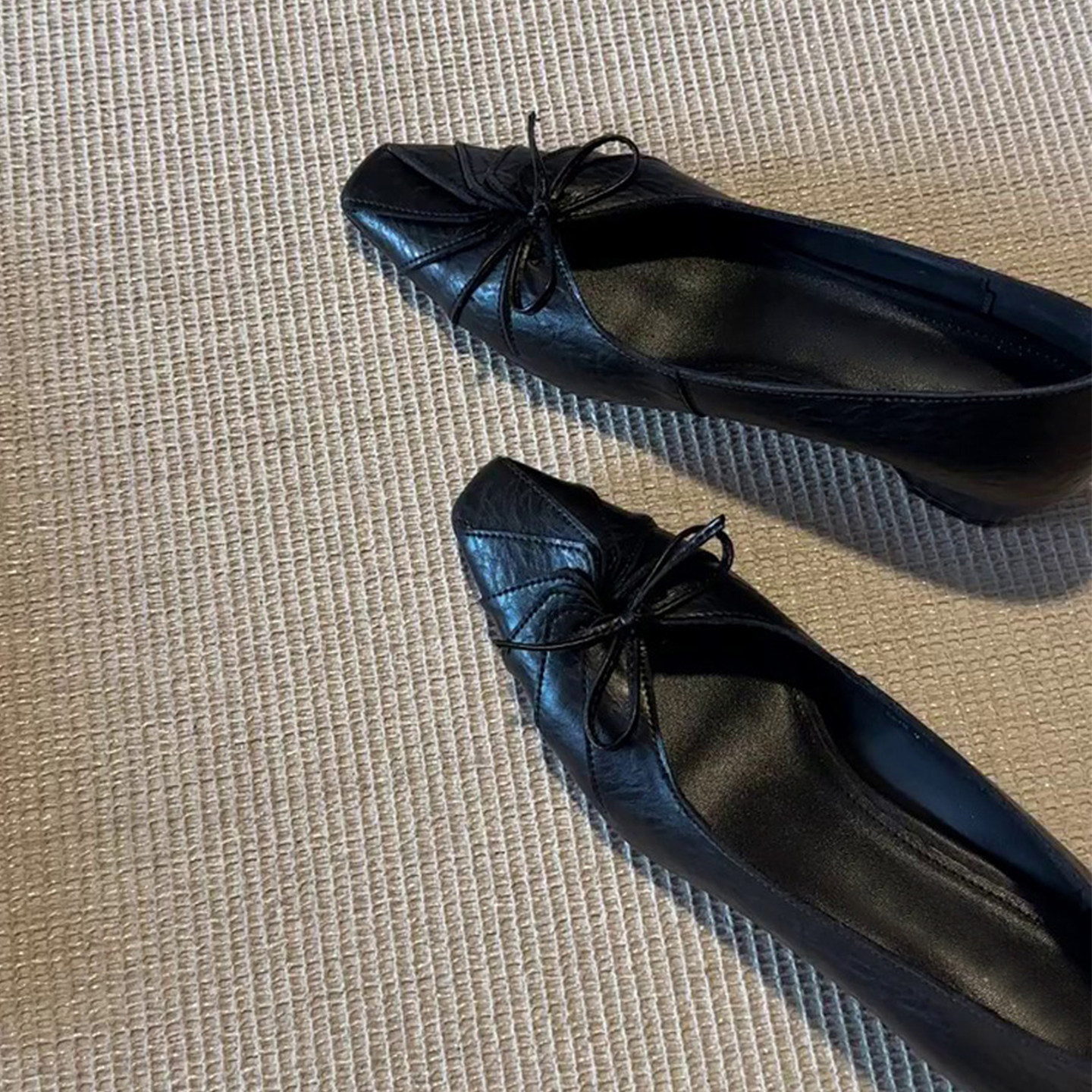 「卡鹿莉 KLULI」法式方头蝴蝶结内增高玛丽珍鞋浅口通勤气质单鞋,女鞋,浅口单鞋,淘宝优惠券,粉丝福利购,淘宝优惠卷